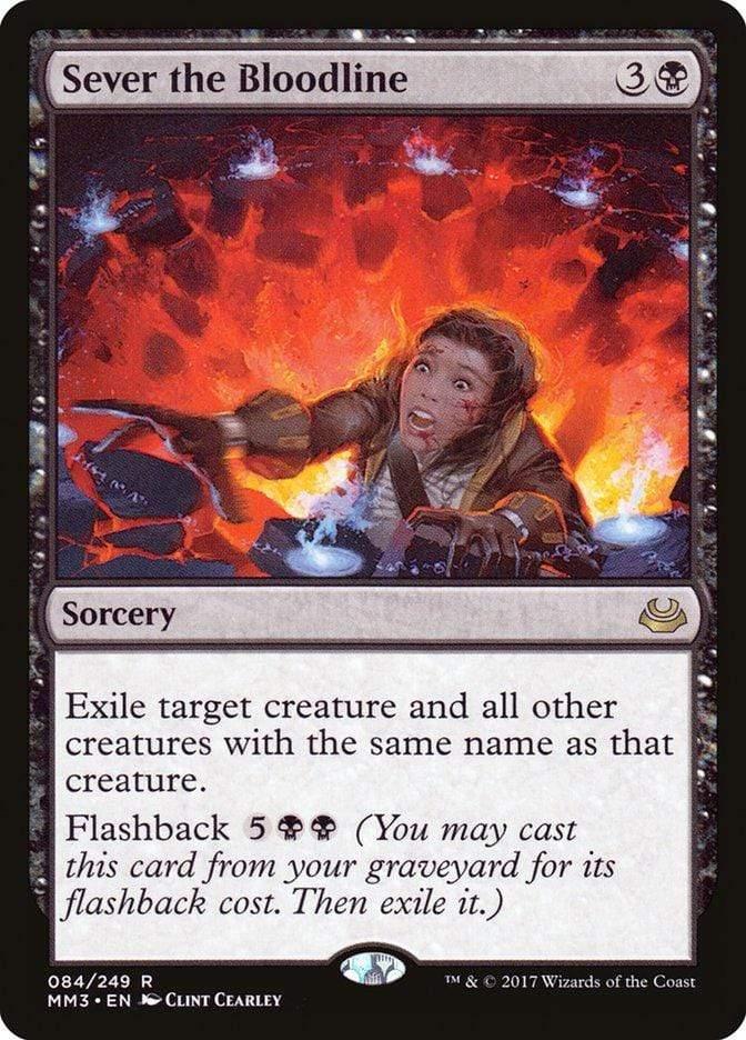 Magic: The Gathering MTG Single Sever the Bloodline [Modern Masters 2017]