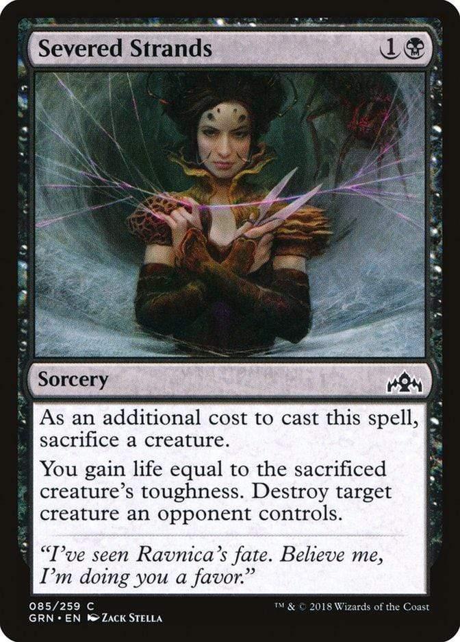 Magic: The Gathering MTG Single Severed Strands [Guilds of Ravnica]
