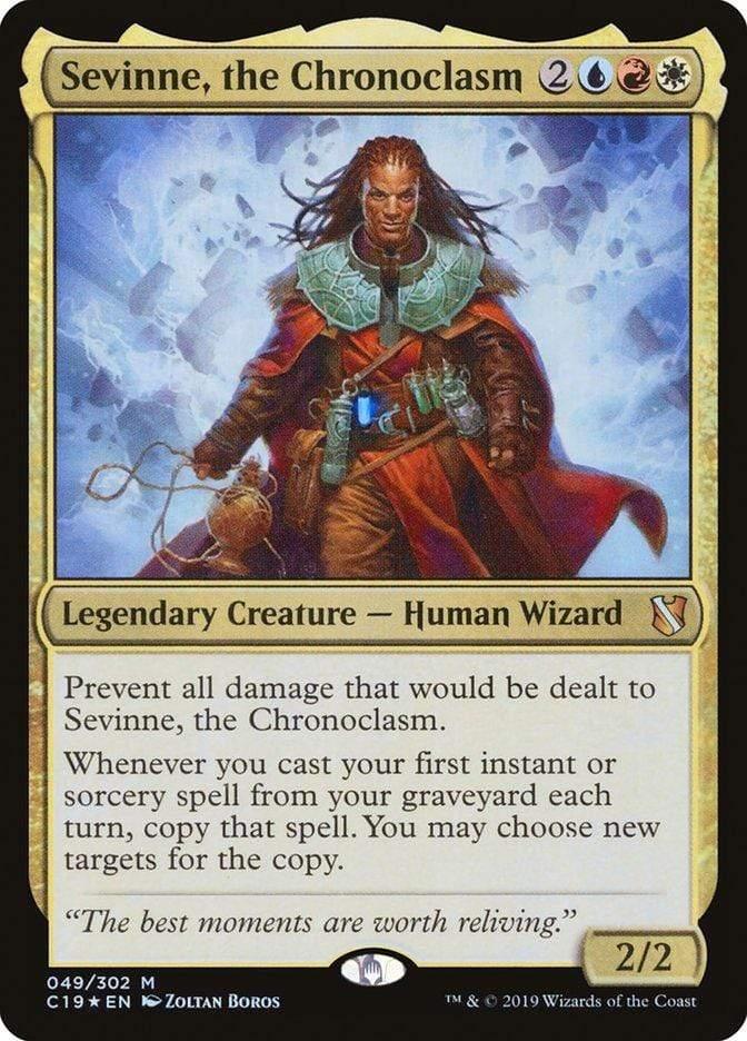 Magic: The Gathering MTG Single Sevinne, the Chronoclasm [Commander 2019]