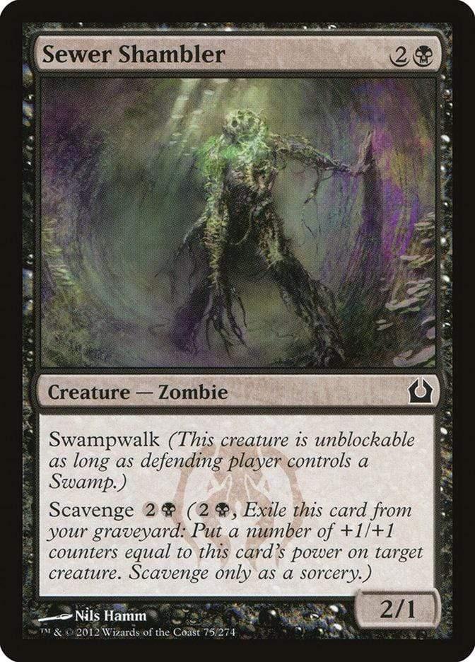 Magic: The Gathering MTG Single Sewer Shambler [Return to Ravnica]