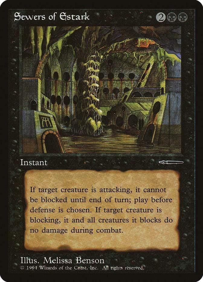 Magic: The Gathering MTG Single Sewers of Estark (Book Promo) [HarperPrism Book Promos]