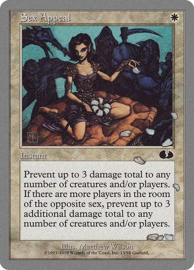 Magic: The Gathering MTG Single Sex Appeal [Unglued]