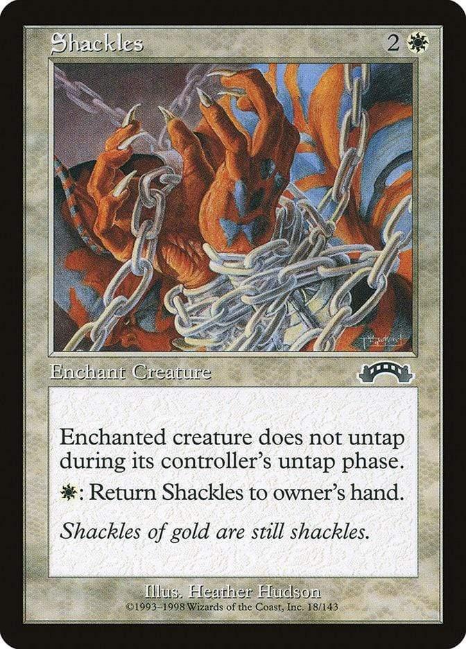 Magic: The Gathering MTG Single Shackles [Exodus]