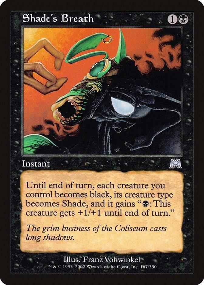 Magic: The Gathering MTG Single Shade's Breath [Onslaught]