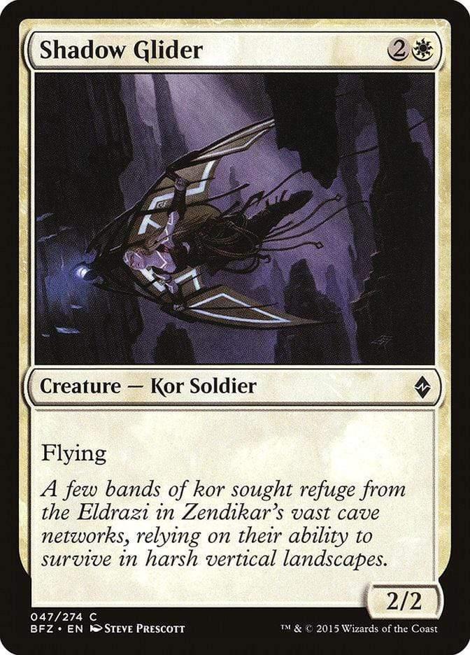 Magic: The Gathering MTG Single Shadow Glider [Battle for Zendikar]