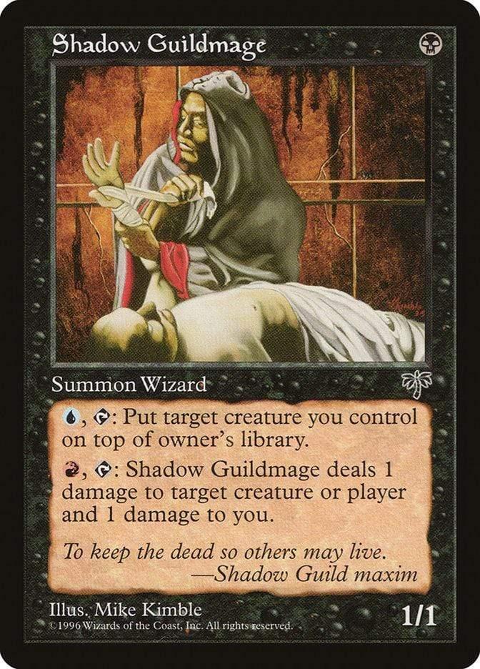 Magic: The Gathering MTG Single Shadow Guildmage [Mirage]