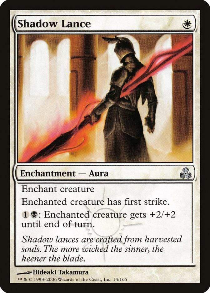 Magic: The Gathering MTG Single Shadow Lance [Guildpact]