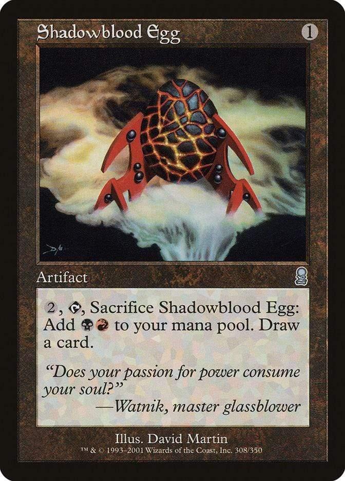 Magic: The Gathering MTG Single Shadowblood Egg [Odyssey]