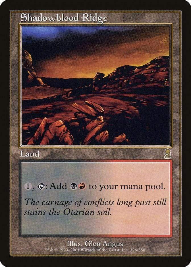 Magic: The Gathering MTG Single Shadowblood Ridge [Odyssey]