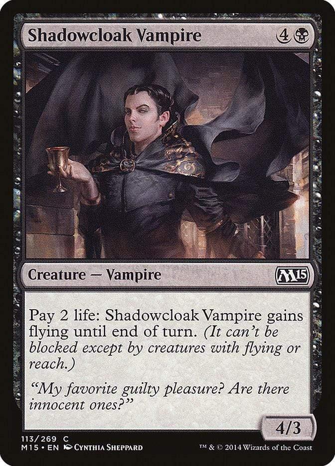Magic: The Gathering MTG Single Shadowcloak Vampire [Magic 2015]