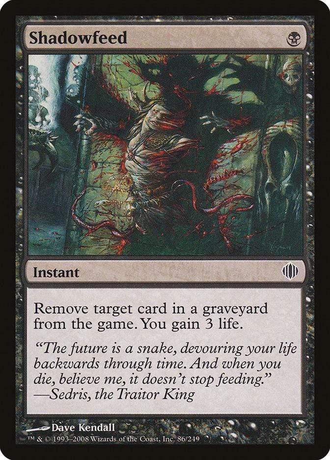 Magic: The Gathering MTG Single Shadowfeed [Shards of Alara]