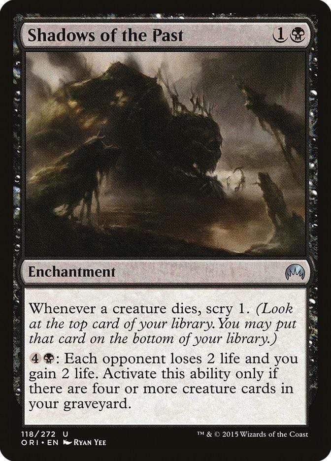 Magic: The Gathering MTG Single Shadows of the Past [Magic Origins]