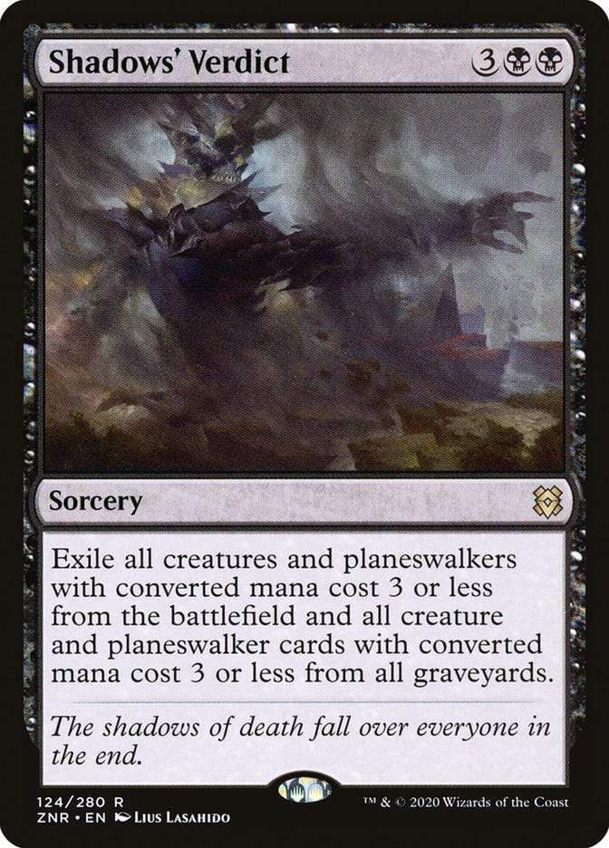 Magic: The Gathering MTG Single Shadows' Verdict [Zendikar Rising]