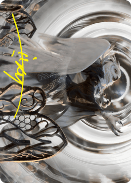 Magic: The Gathering MTG Single Shaile, Dean of Radiance Art Card (Gold-Stamped Signature) [Strixhaven: School of Mages Art Series]