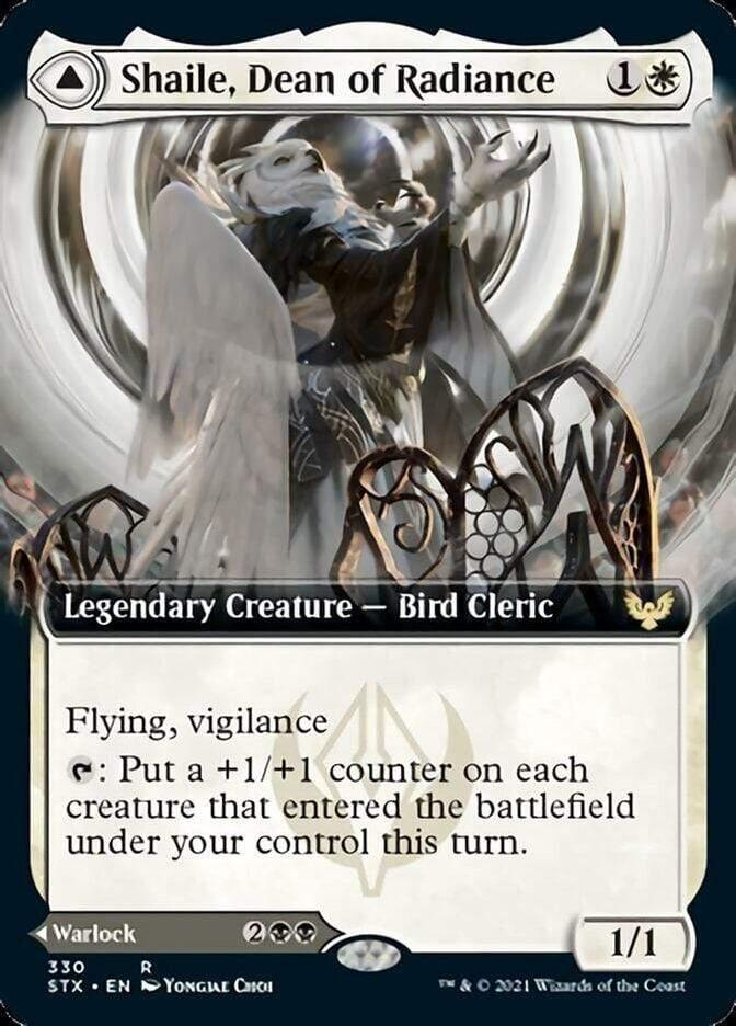 Magic: The Gathering MTG Single Shaile, Dean of Radiance // Embrose, Dean of Shadow (Extended) [Strixhaven: School of Mages]