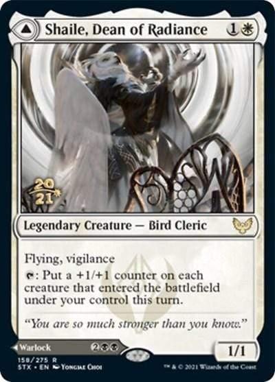 Magic: The Gathering MTG Single Shaile, Dean of Radiance // Embrose, Dean of Shadow [Strixhaven: School of Mages Prerelease Promos]