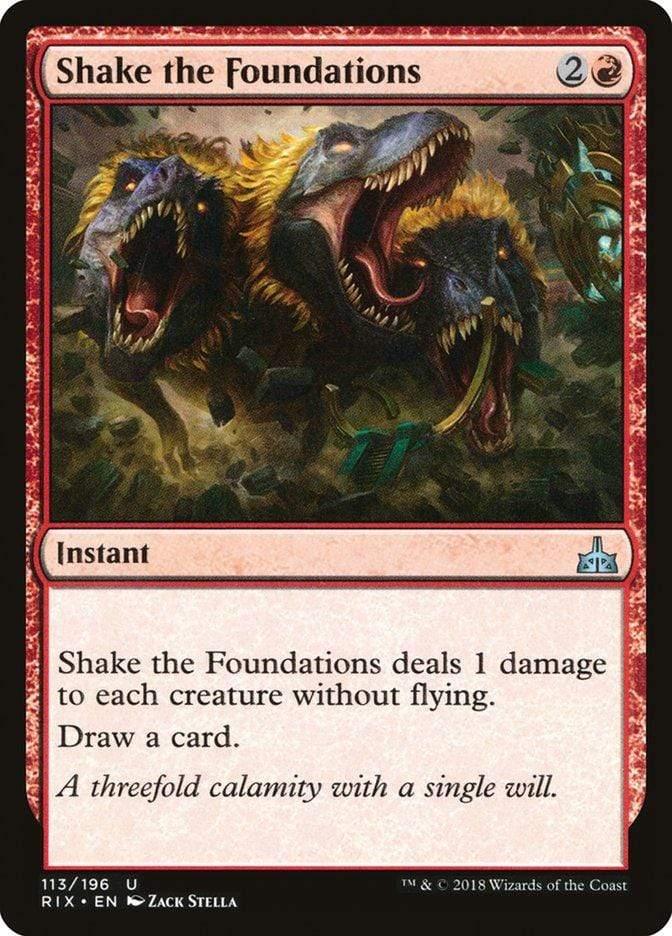 Magic: The Gathering MTG Single Shake the Foundations [Rivals of Ixalan]