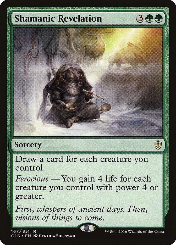 Magic: The Gathering MTG Single Shamanic Revelation [Commander 2016]