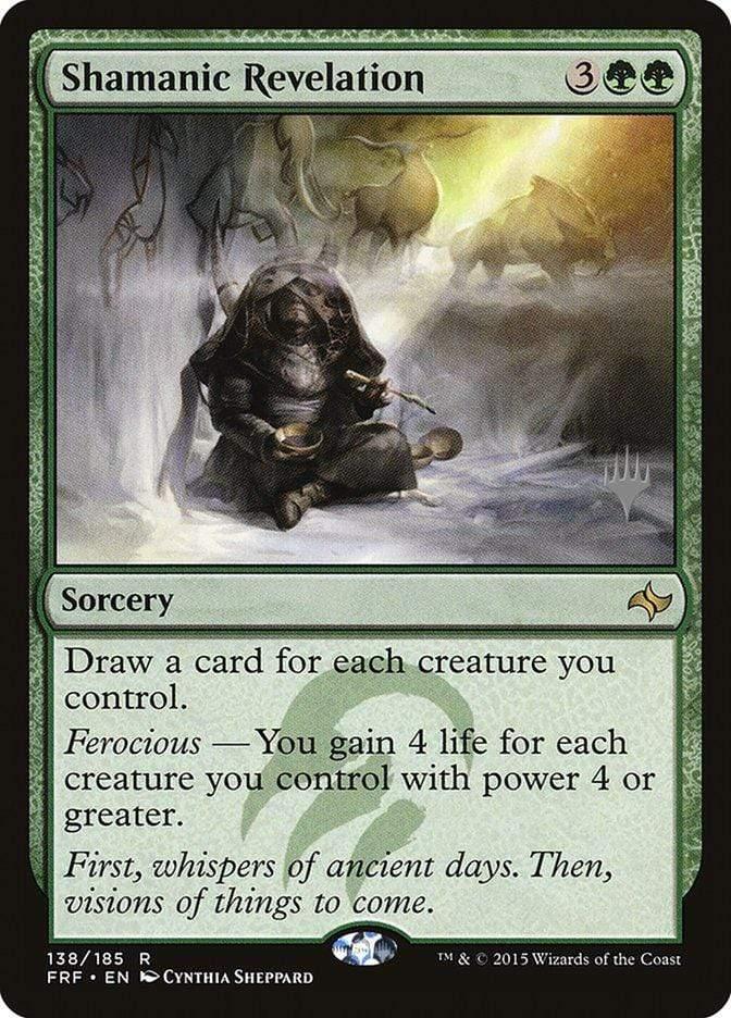 Magic: The Gathering MTG Single Shamanic Revelation (Promo Pack) [Fate Reforged Promos]