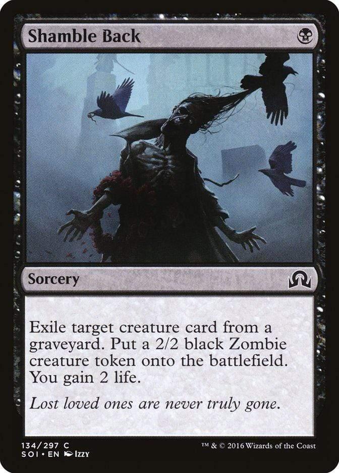 Magic: The Gathering MTG Single Shamble Back [Shadows over Innistrad]