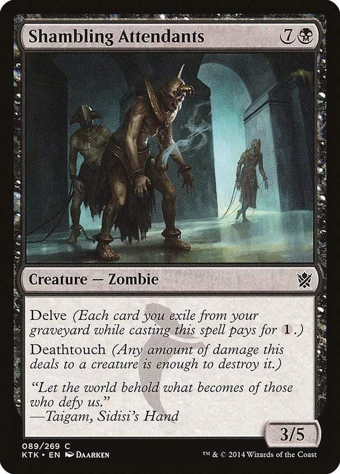 Magic: The Gathering MTG Single Shambling Attendants [Khans of Tarkir]