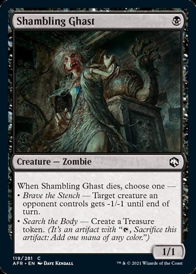 Magic: The Gathering MTG Single Shambling Ghast [Dungeons & Dragons: Adventures in the Forgotten Realms]