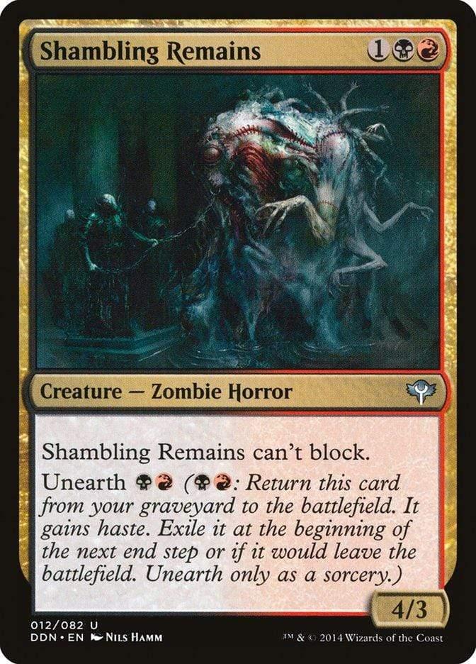 Magic: The Gathering MTG Single Shambling Remains [Duel Decks: Speed vs. Cunning]