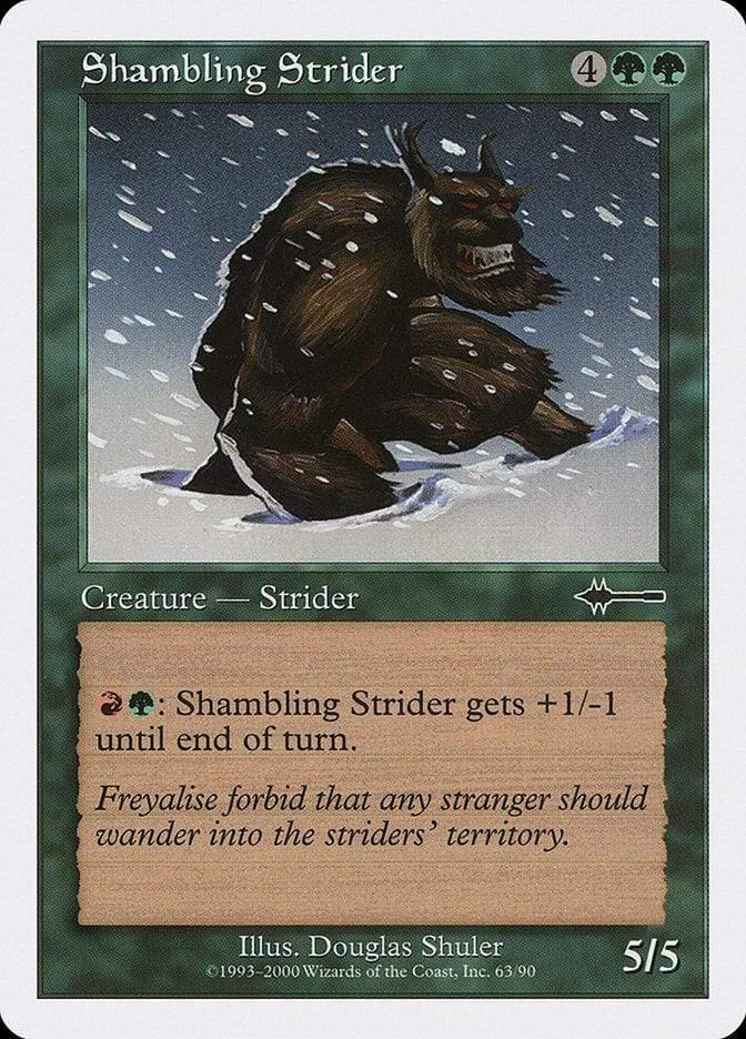 Magic: The Gathering MTG Single Shambling Strider [Beatdown Box Set]