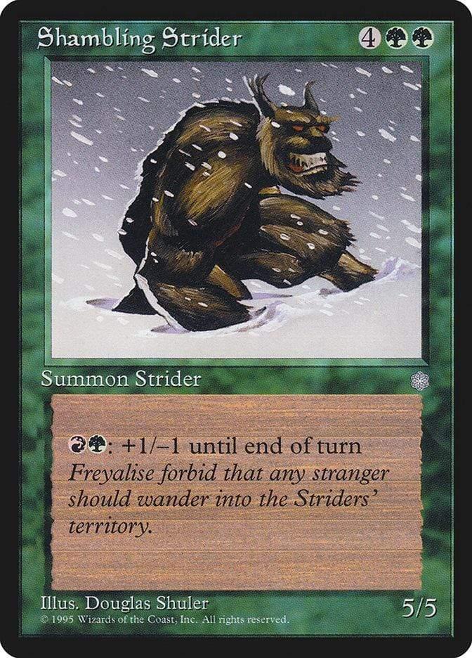 Magic: The Gathering MTG Single Shambling Strider [Ice Age]
