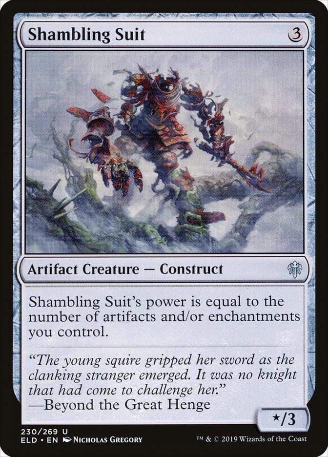 Magic: The Gathering MTG Single Shambling Suit [Throne of Eldraine]