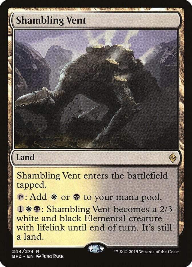 Magic: The Gathering MTG Single Shambling Vent [Battle for Zendikar]