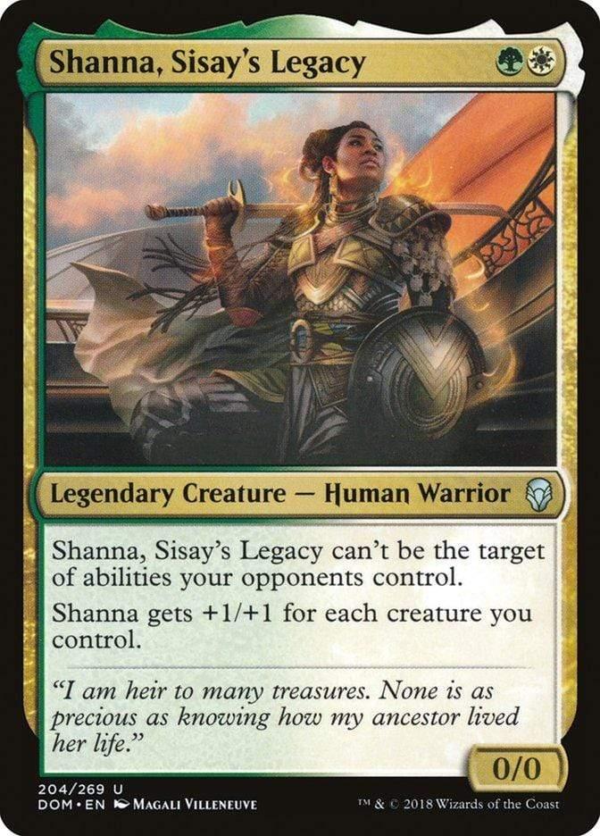 Magic: The Gathering MTG Single Shanna, Sisay's Legacy [Dominaria]