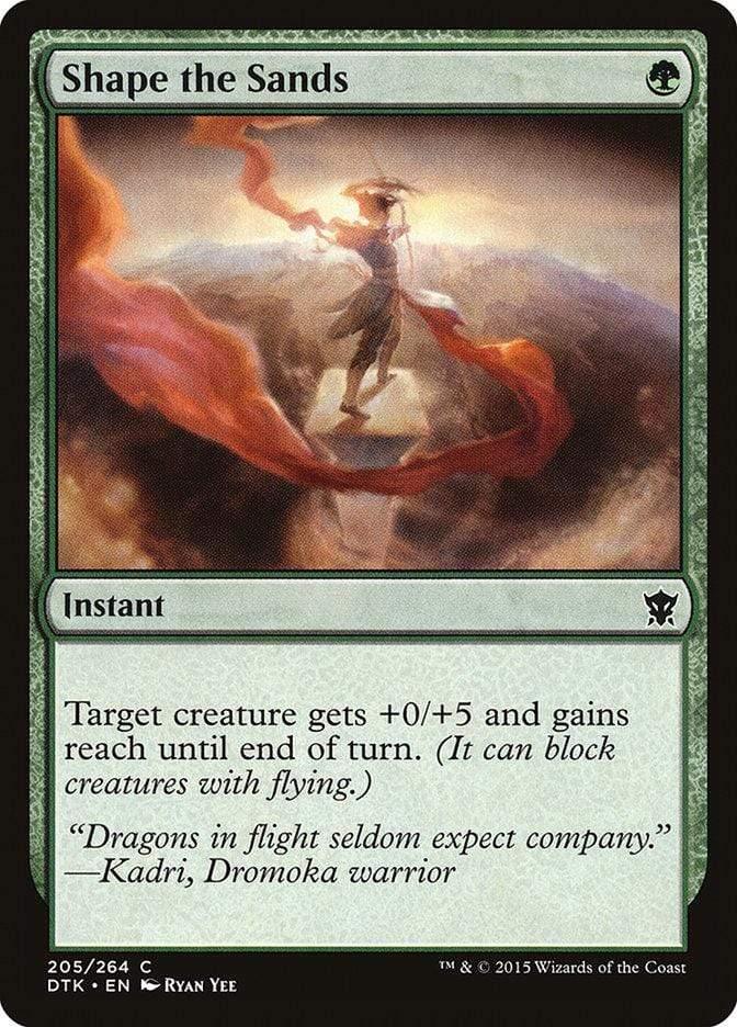 Magic: The Gathering MTG Single Shape the Sands [Dragons of Tarkir]