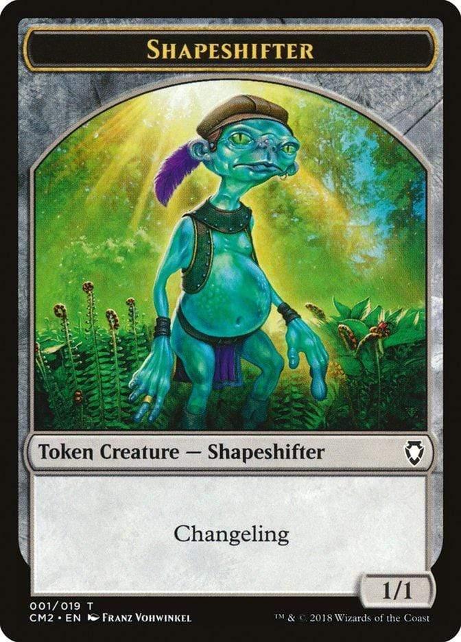 Magic: The Gathering MTG Single Shapeshifter [Commander Anthology Volume II Tokens]