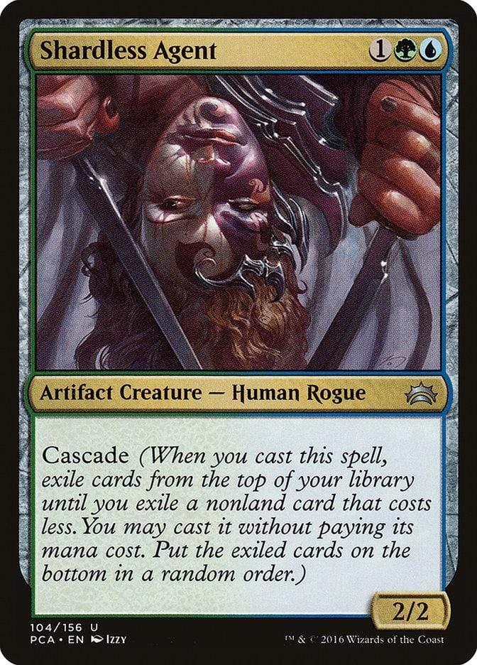Magic: The Gathering MTG Single Shardless Agent [Planechase Anthology]