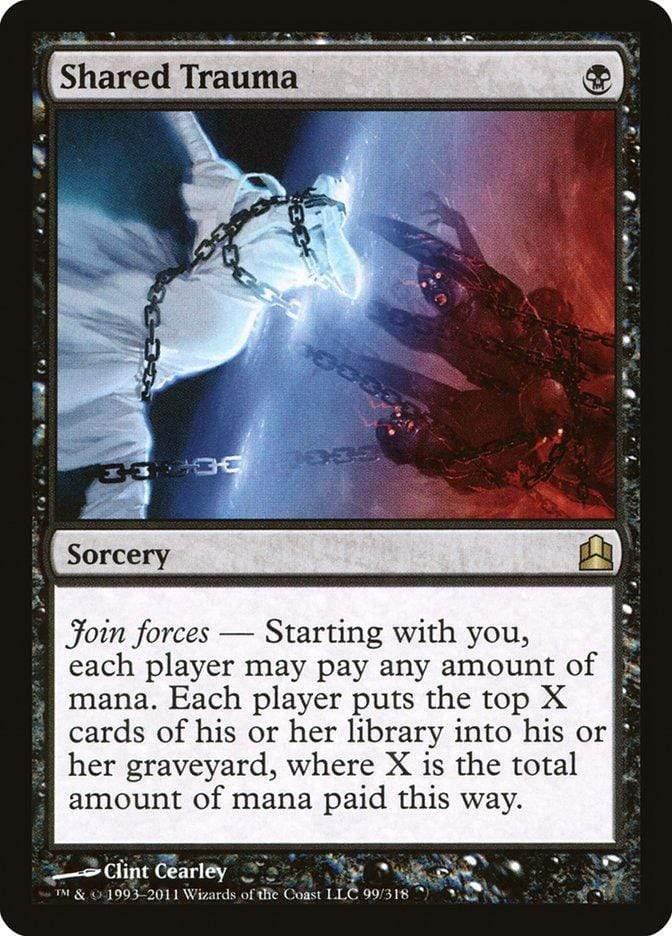 Magic: The Gathering MTG Single Shared Trauma [Commander 2011]