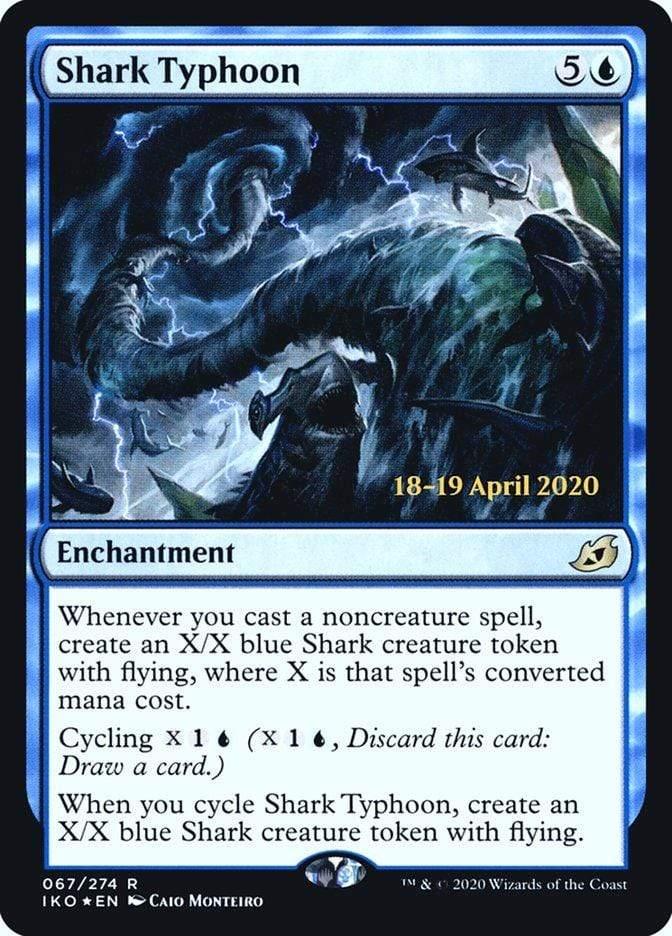 Magic: The Gathering MTG Single Shark Typhoon  [Ikoria: Lair of Behemoths Prerelease Promos]