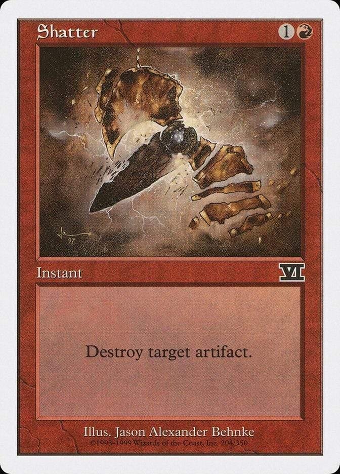 Magic: The Gathering MTG Single Shatter [Classic Sixth Edition]