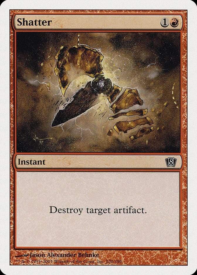 Magic: The Gathering MTG Single Shatter [Eighth Edition]