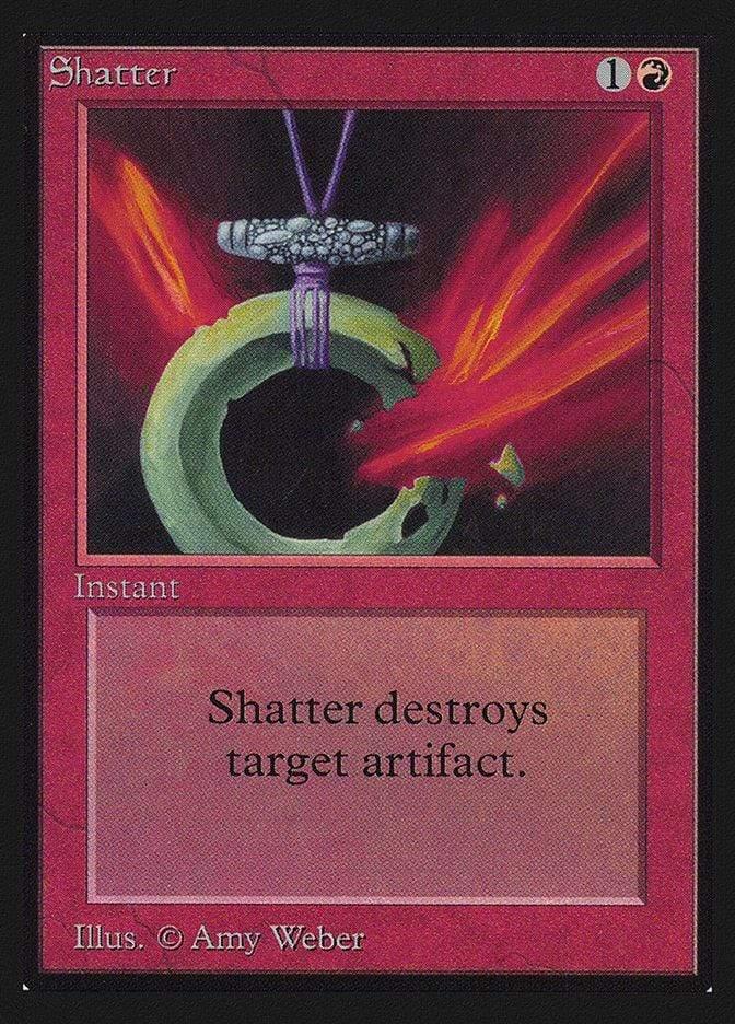 Magic: The Gathering MTG Single Shatter [International Collectors’ Edition]