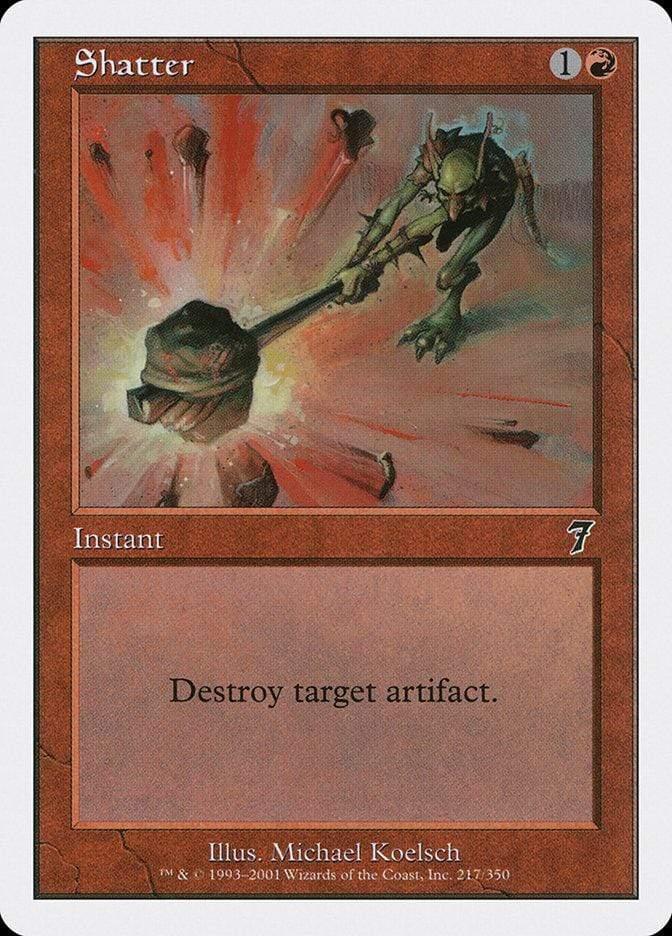 Magic: The Gathering MTG Single Shatter [Seventh Edition]