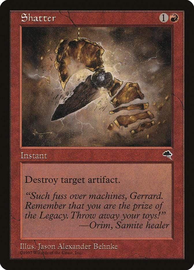 Magic: The Gathering MTG Single Shatter [Tempest]