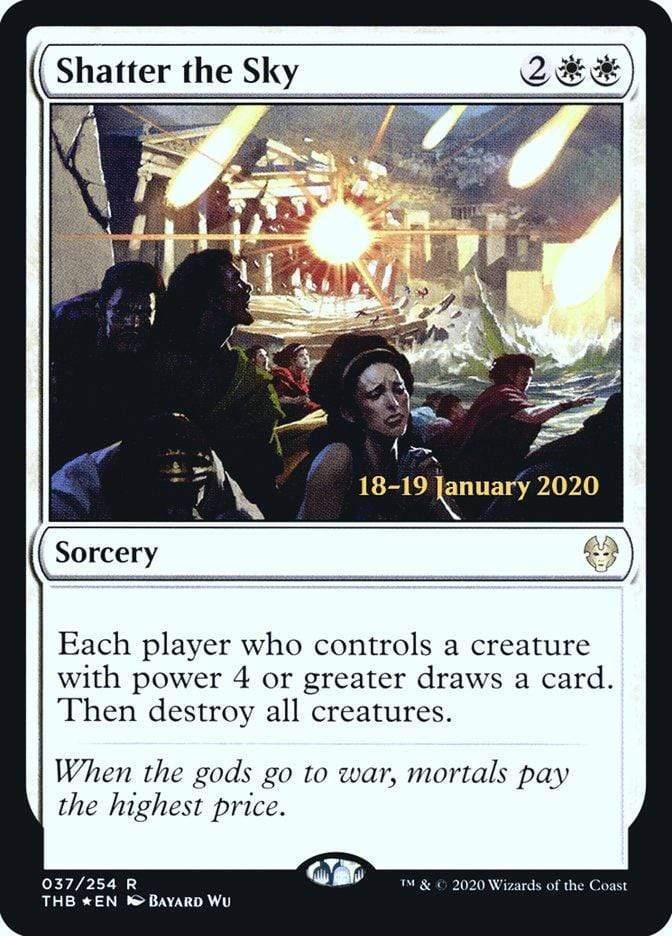 Magic: The Gathering MTG Single Shatter the Sky [Theros Beyond Death Prerelease Promos]