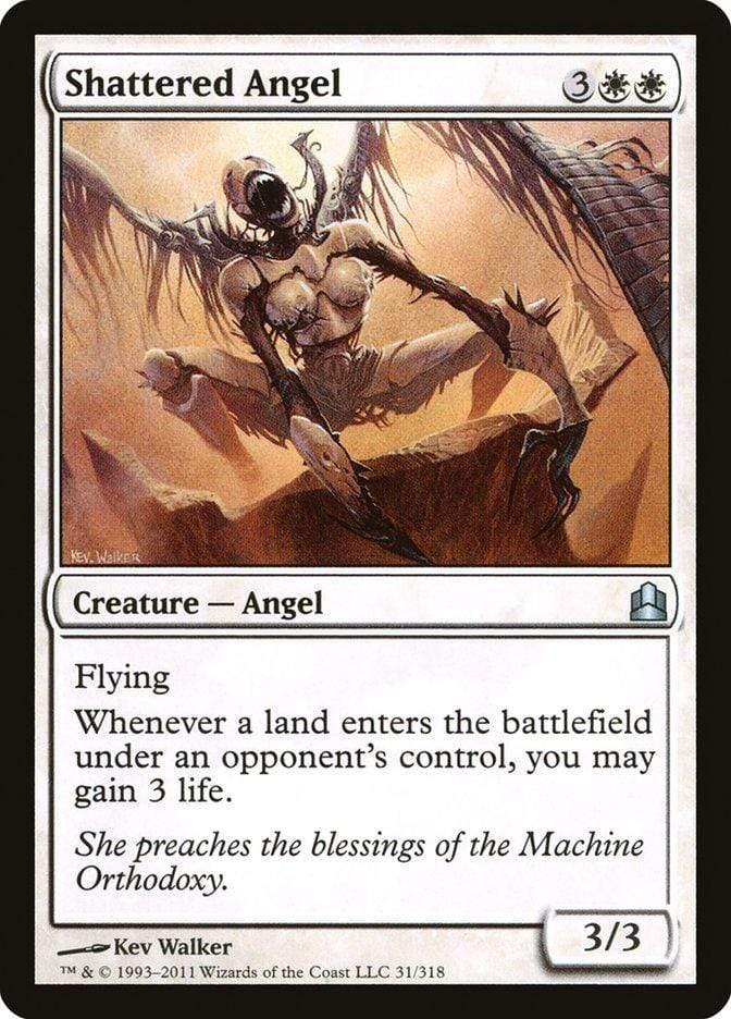 Magic: The Gathering MTG Single Shattered Angel [Commander 2011]