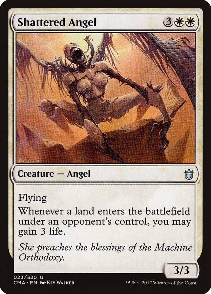 Magic: The Gathering MTG Single Shattered Angel [Commander Anthology]