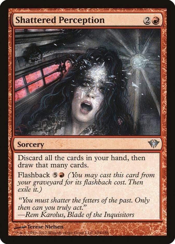 Magic: The Gathering MTG Single Shattered Perception [Dark Ascension]