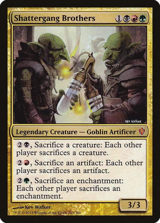 Magic: The Gathering MTG Single Shattergang Brothers [Commander 2013]