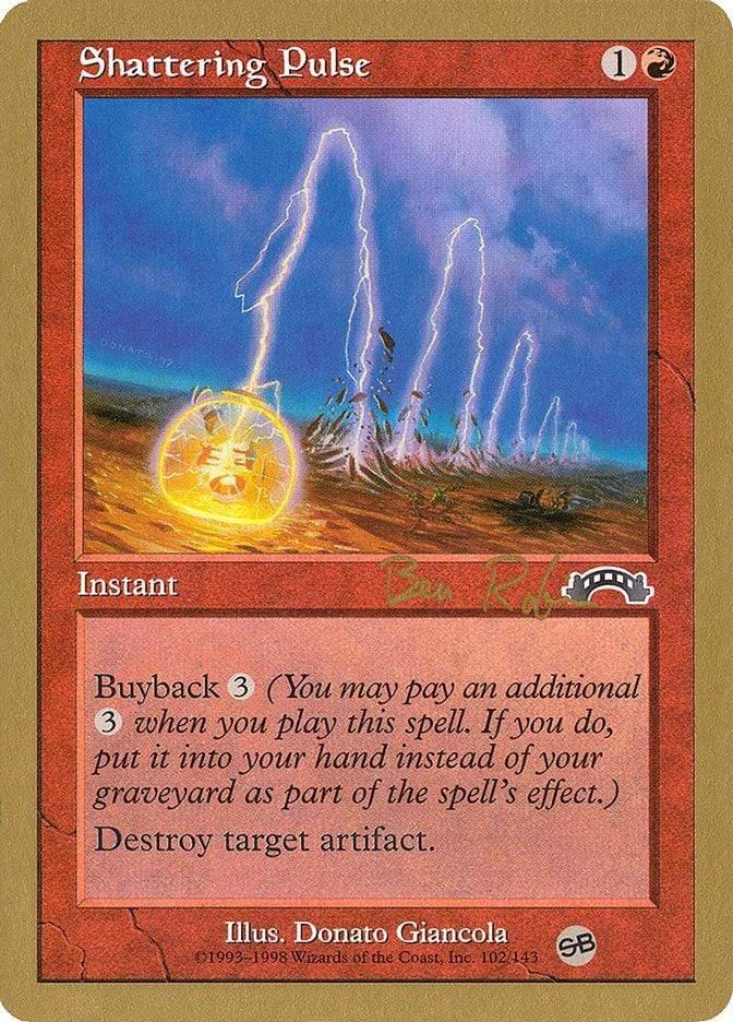 Magic: The Gathering MTG Single Shattering Pulse [World Championship Decks 1998]