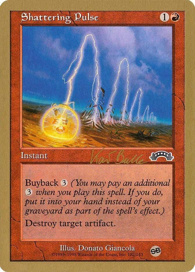 Magic: The Gathering MTG Single Shattering Pulse [World Championship Decks 1999]