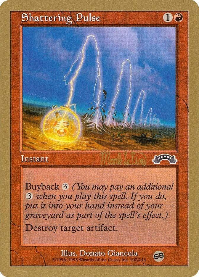 Magic: The Gathering MTG Single Shattering Pulse [World Championship Decks 1999]